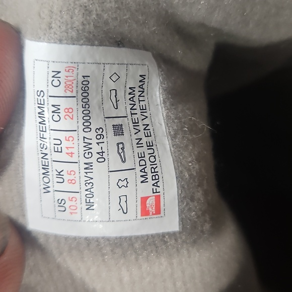 The North Face Ballard Lace II Like New Size 10.5. Leather Booties - Picture 6 of 7